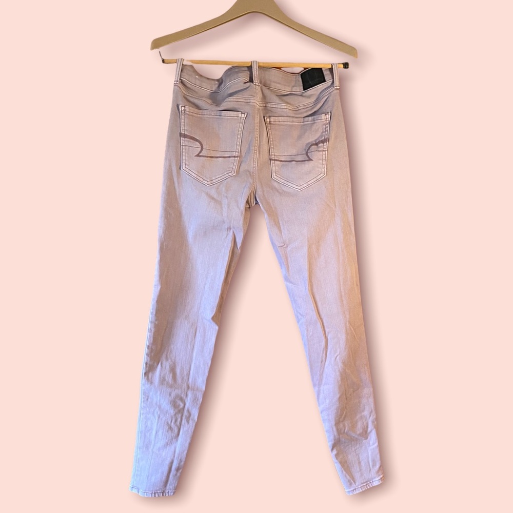 American Eagle Dusty Pink Skinny Jeans